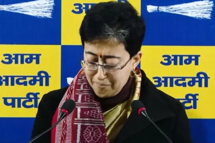 Delhi CM Atishi Breaks Down, Lashes Out At BJP's Bidhuri For Remarks On Father