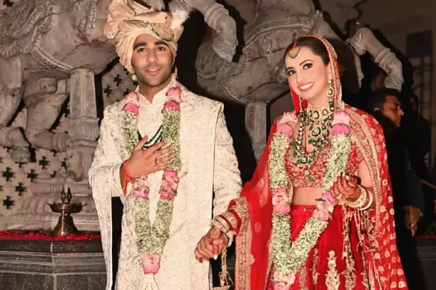 Aadar Jain Marries Alekha Advani in Mumbai: See First Wedding Pictures