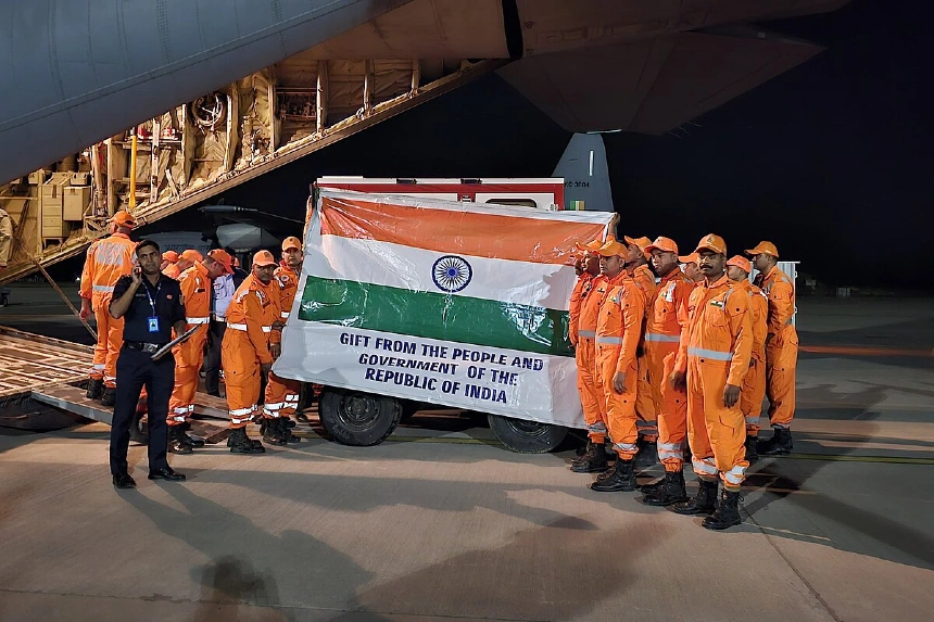 Specialized Task Force Deployed to Myanmar for Earthquake Rescue Efforts