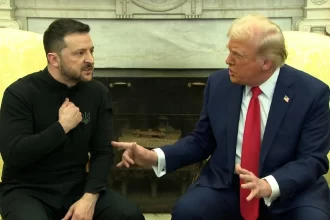 Tense Exchange in Oval Office: Trump, Zelensky, and Vance Clash Over Ukraine Aid