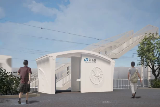 Japan’s Groundbreaking Innovation: 3D-Printed Train Station Built in Just Six Hours