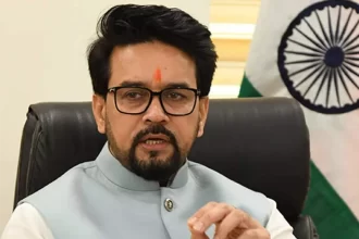 Indian union minister Anurag thakur