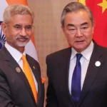 Chinese Foreign Minister held talks with the External Affairs Minister and the National Security Advisor of India, in Delhi