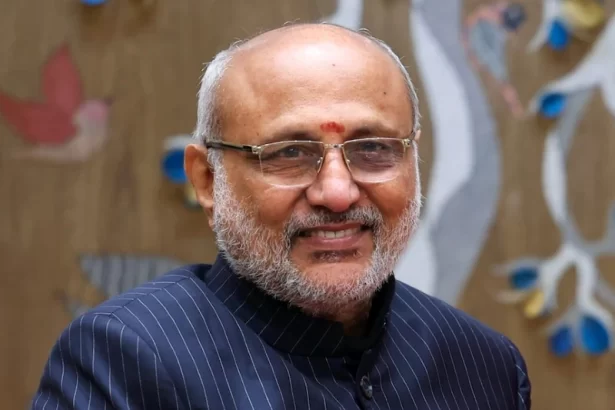 The BJP Vice-presidential candidate, CP Radhakrishnan, filed his nomination on Wednesday