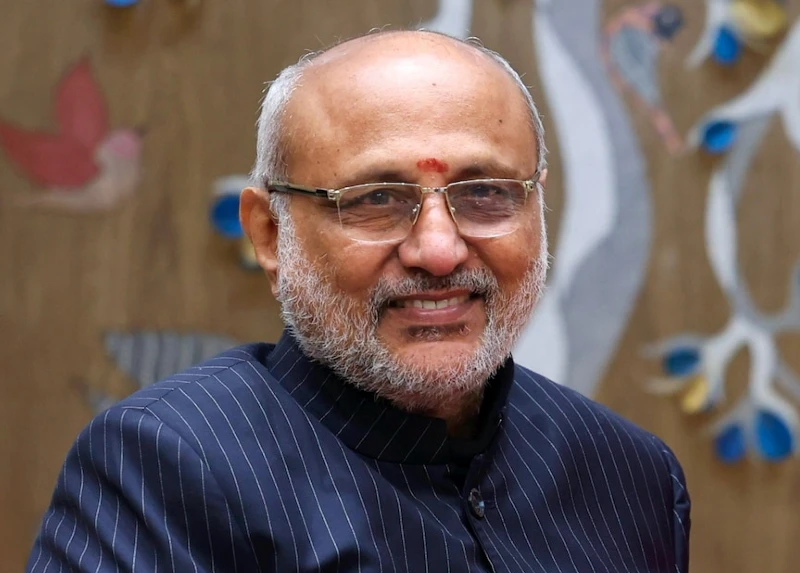 The BJP Vice-presidential candidate, CP Radhakrishnan, filed his nomination on Wednesday