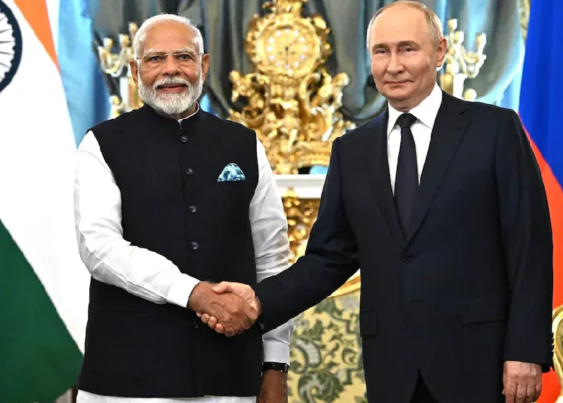 Vladimir Putin, the President of Russia, telephoned PM Modi and other strategic partners after he met with Trump