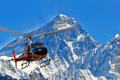 Helicopter flights resume in Nepal’s Sagarmatha National Park and nearby regions