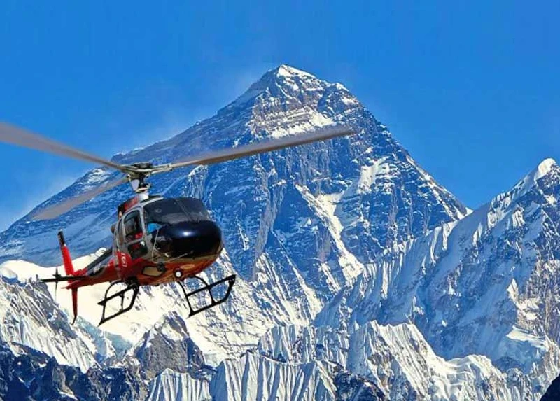 Helicopter flights resume in Nepal’s Sagarmatha National Park and nearby regions