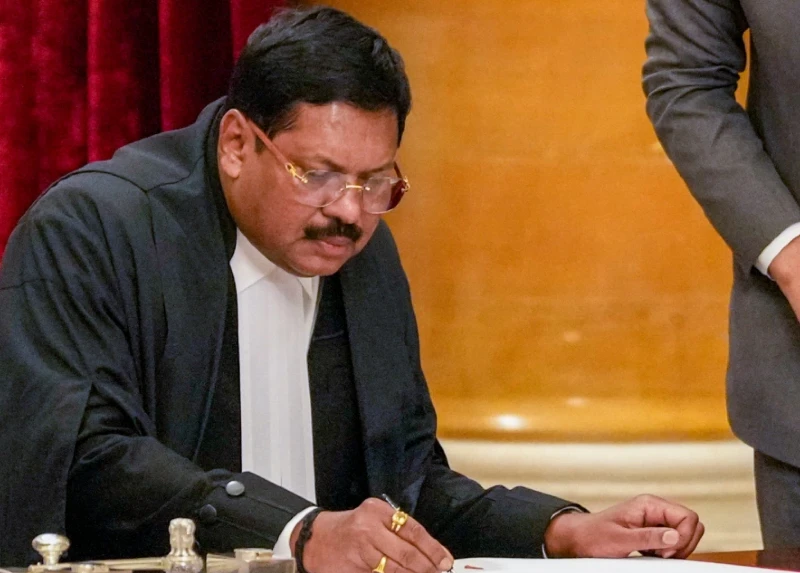 Justice Gavai responded to the 48-hour-long controversy on social media over his ‘Vishnu idol’ claim