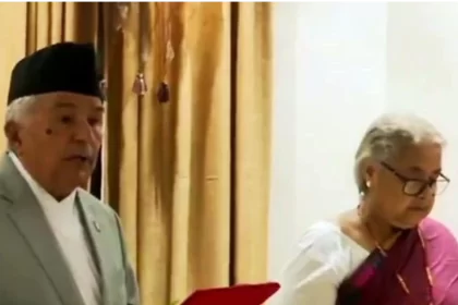 Amidst protests in Nepal, actions are taken to elect an interim leader