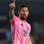 Star-player Lionel Messi gets emotional after playing a match in Argentina