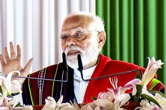 PM Modi addressed the Meitis and Kuki communities in Manipur on Saturday