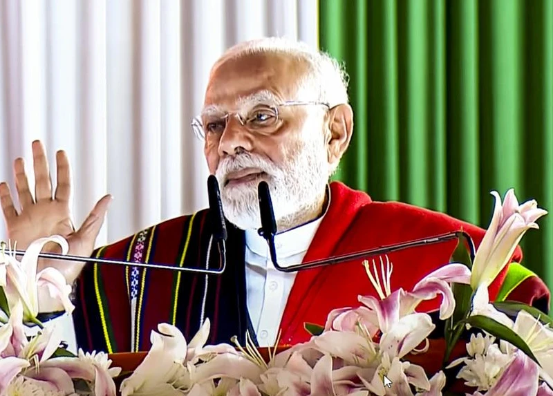 PM Modi addressed the Meitis and Kuki communities in Manipur on Saturday