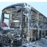 Kurnool bus tragedy caused 20 casualties, as the bus burnt to flames