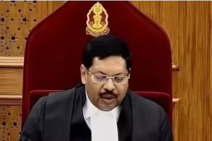 Lawyer threw his shoes at the Chief Justice of India over Lord Vishnu idol row