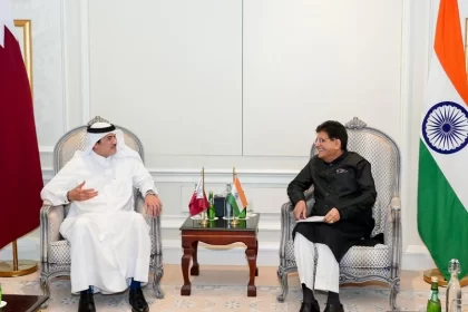 Indian Union Minister Piyush Goyal visits Qatar, as both nations discuss an upcoming CEPA