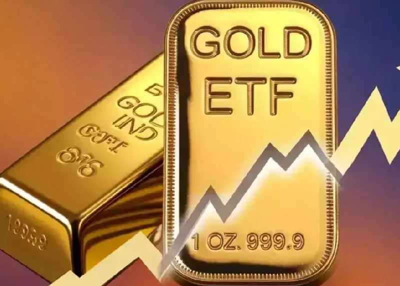 Gold ETF investments increased sixfold, driven by global headwinds