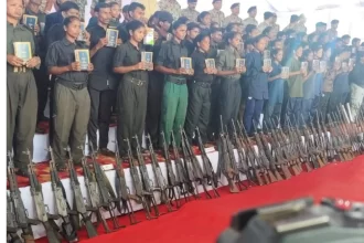 PM Modi announced the surrender of 303 Maoists during the NDTV summit