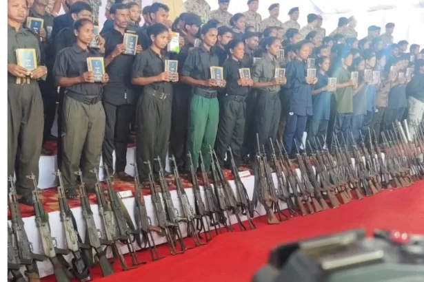 PM Modi announced the surrender of 303 Maoists during the NDTV summit