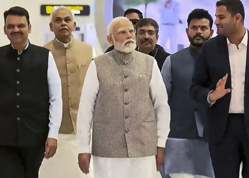 India’s largest greenfield airport inaugurated by the Prime Minister in Navi Mumbai
