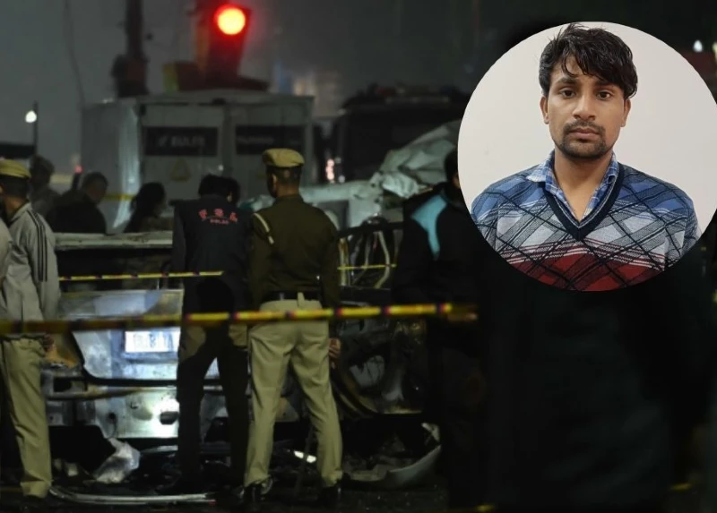 NIA arrested a seventh accused in the Delhi car blast case