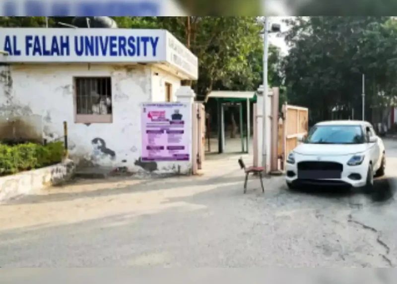 Police suspect a terror outfit running from Faridabad, linked to the Al Falah University