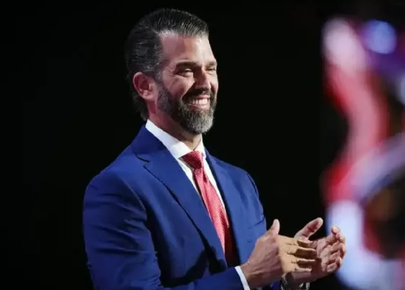 Donald Trump junior is on a private visit to India to attend a US billionaire's wedding in Udaipur