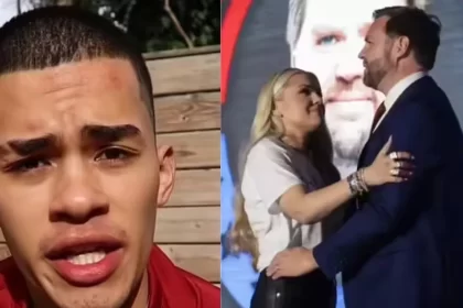 Popular streamer Sneako mocks Erika and JD Vance’s hug as the clip gets viral