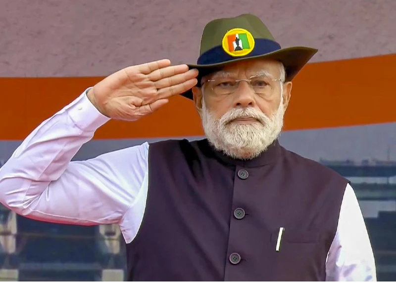 PM Modi participated in the Unity Day parade on Rashtriya Ekta Diwas