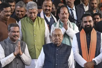 Nitish Kumar to be chosen as the NDA leader in Bihar