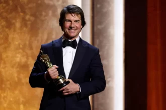 Legendary Hollywood actor Tom Cruise wins first Oscar at 63