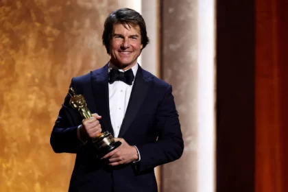 Legendary Hollywood actor Tom Cruise wins first Oscar at 63