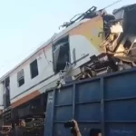 A Passenger train hits a goods train in Bilaspur, killing at least 8 people