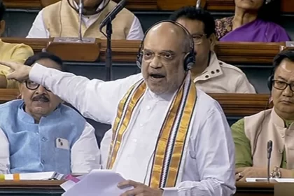 Home Minister alleges Vote theft under Jawaharlal Nehru, Indira Gandhi, and Sonia Gandhi during a Lok Sabha debate