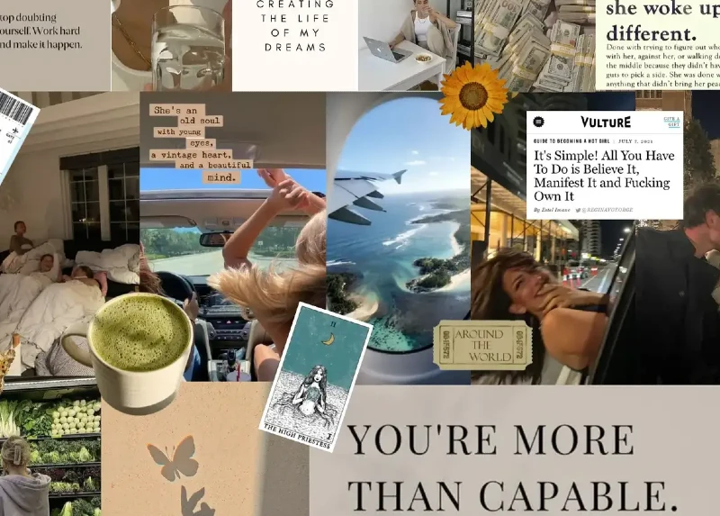 Gen Z vision board for the New Year is the newest trend for the upcoming year